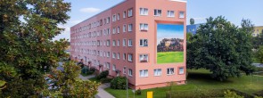 Wandbild "Fenster in die Landschaft"