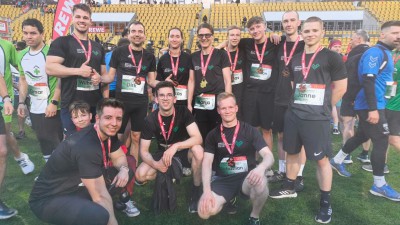 PIRnchens Laufteam bei der REWE-Teamchallenge 2025
