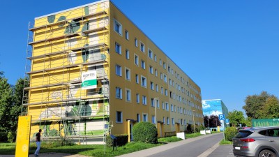 neues Wandbild am Blütenhof