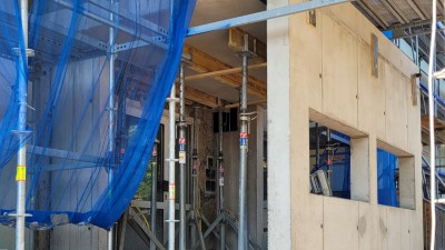 Neuer Eingangsbereich Remscheider Straße 22