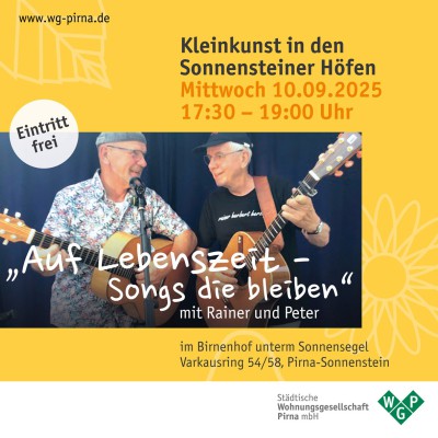 Kleinkunst in den Sonnensteiner Höfen